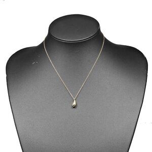 TIFFANY&Co. teardrop Necklace K18 yellow gold 4.88g Women